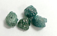 Load image into Gallery viewer, Blue Diamond Rough Facet Canadian .75 carat 4mm Raw