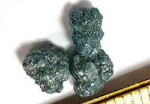 Load image into Gallery viewer, Blue Diamond Rough Facet Canadian 2 carat 8mm Raw