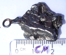 Load image into Gallery viewer, Campo del Cielo Necklace Pendant Jewelry Meteorite Charm Piece