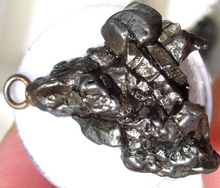 Load image into Gallery viewer, Campo del Cielo Necklace Pendant Jewelry Meteorite Charm Piece