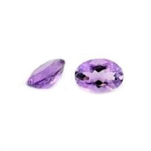 Load image into Gallery viewer, Amethyst Oval Cut Brazilian Small 6x4mm 1/2 Carat Stone