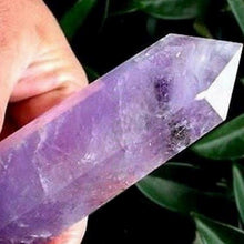Load image into Gallery viewer, Amethyst Crystal Obelisk Gem Single Terminated Healing Wand