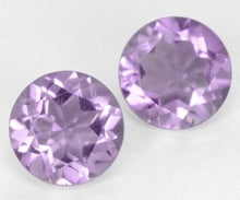 Lade das Bild in den Galerie-Viewer, Amethyst Round Cut Brazilian Violet Purple Small AA VS Nice