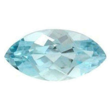 Load image into Gallery viewer, Aquamarine Marquise Cut Brazilian Navette Eye Shape