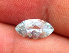 Load image into Gallery viewer, Aquamarine Marquise Cut Brazilian Navette Eye Shape
