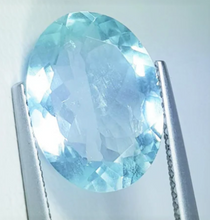 Load image into Gallery viewer, Aquamarine Oval Cut 6x4mm 1/2 ct Brazilian