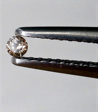 Load image into Gallery viewer, Champagne Colored Diamond Round Cut African 2mm Micro Sized