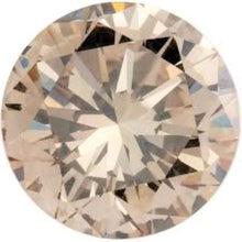 Load image into Gallery viewer, Champagne Colored Diamond Round Cut 3mm Mini Sized