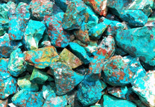 Charger l'image dans la galerie, Chrysocolle Turquoise Facette Rugueuse Arizona Naturel 1000 Carats Lot En Vrac