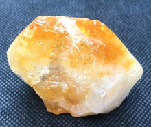Load image into Gallery viewer, Citrine Crystal Rough Facet Loose Gem Raw 35mm
