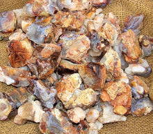 Load image into Gallery viewer, Fire Agate Rough Cut Arizona Natural 500 Carats Bulk Lot