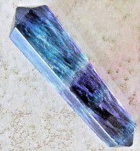 Load image into Gallery viewer, Fluorite Crystal Obelisk Gem Double Terminated Healing Wand