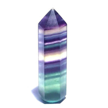 Load image into Gallery viewer, Fluorite Crystal Obelisk Gem Single Terminated Healing Wand