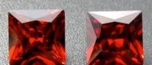 Load image into Gallery viewer, Rhodolite Garnet Princess Cut African Small Gems