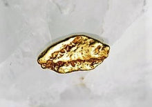 Load image into Gallery viewer, Alaskan Gold Nugget Genuine Yukon Small 22k .06g Fine