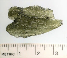 Charger l'image dans la galerie, Moldavite Tektite Fragment Météorite Vert Impact Verre Météore Roche 2g