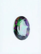 Load image into Gallery viewer, Mystic Topaz Oval Cut Rainbow Brazilian 8x6mm
