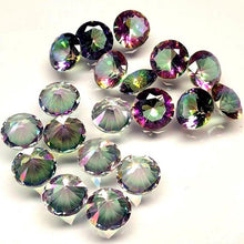 Load image into Gallery viewer, Mystic Topaz Round Cut Rainbow Brazilian 6mm