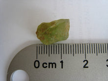 Load image into Gallery viewer, Peridot Lime Green Rough Facet Vietnam 4 Carats Raw Gem