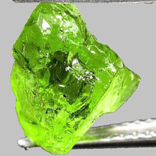 Load image into Gallery viewer, Peridot Lime Green Rough Facet Vietnam 4 Carats Raw Gem