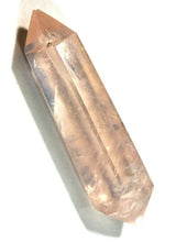 Lade das Bild in den Galerie-Viewer, Rose Quartz Pink Crystal Obelisk Gem Double Terminated Wand
