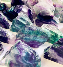 Load image into Gallery viewer, Rainbow Fluorite Crystal Rough Large Rock Brazilian 2 Inches Raw