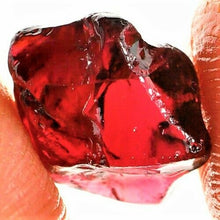 Load image into Gallery viewer, Rhodolite Garnet Rough Facet Burmese Red 6 ct Raw Gem