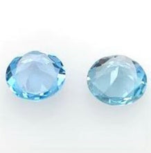 Load image into Gallery viewer, Sky Blue Topaz Round Cut Natural Calibrated Brazilian