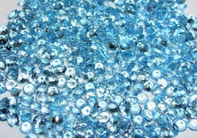 Load image into Gallery viewer, Swiss Blue Topaz Round Cut Natural Calibrated Brazilian