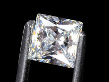 Load image into Gallery viewer, White Diamond Princess Cut African Micro Sized