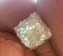 Load image into Gallery viewer, White Diamond Rough Facet Canadian 2 carats 8mm Raw