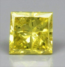 Load image into Gallery viewer, Yellow Diamond Princess Cut African Micro Sized 2mm