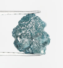Charger l&#39;image dans la galerie, Blue Diamond Rough Facet Canadian 1 carat 6mm Raw
