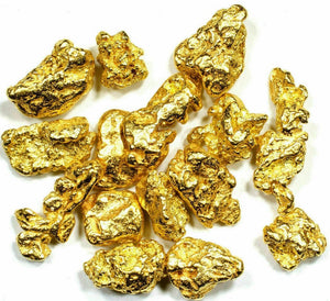 Australian Gold Nugget Genuine Victoria Small 22k .4g Fine