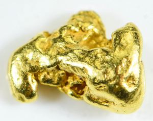 Pépite d'or d'Alaska authentique Yukon petite 22 carats 0,7 g fin