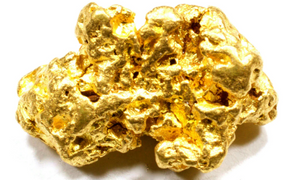 Alaskan Gold Nugget Genuine Yukon Small 22k .6g Fine