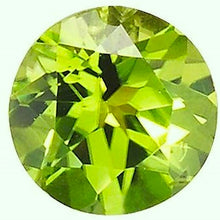 Charger l&#39;image dans la galerie, Peridot Round Cut Pakistan Gemstone Calibrated Natural Nice VS AA
