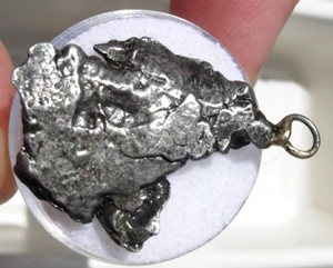 Campo del Cielo Necklace Pendant Jewelry Meteorite Charm Piece