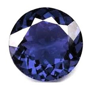 Iolite Round Cut Sri Lanka Ceylon Small