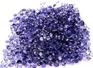 Iolite Round Cut Sri Lanka Ceylon Small