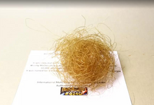 Charger l&#39;image dans la galerie, 2g Woolly Mammoth Hair Large Real Fossil Fur Sample Tuft Clump
