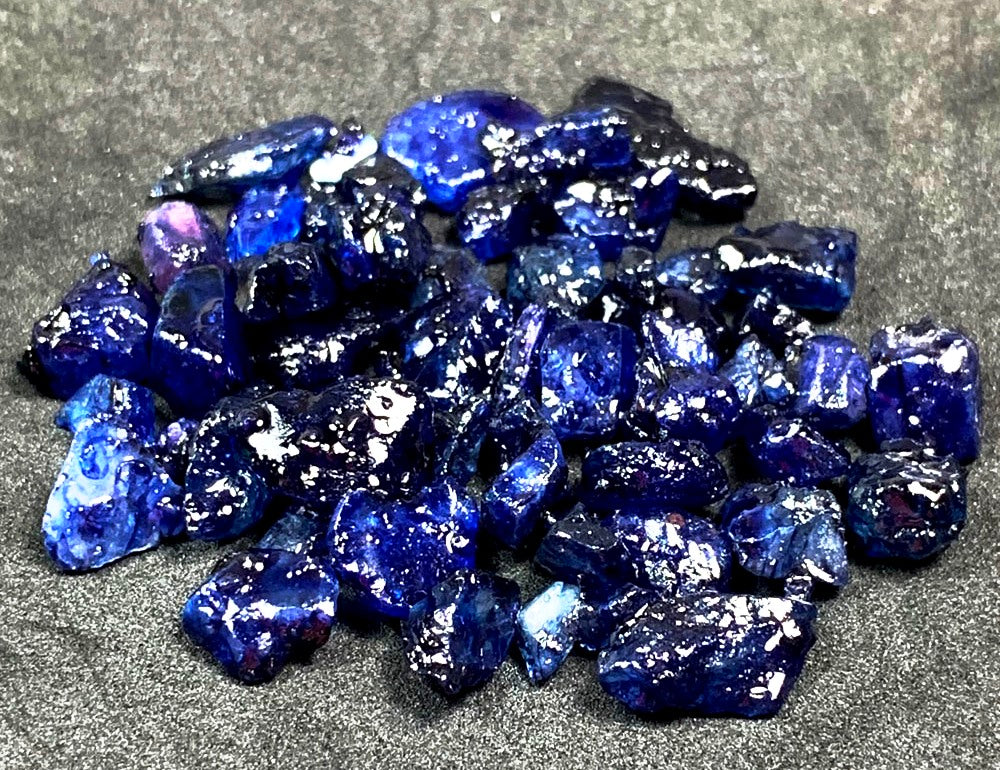 Sapphire Blue Rough Facet Madagascar Wholesale Lot Bundle
