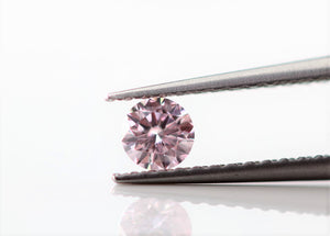 Argyle Purplish Pink Diamond Certified 1.2mm 8pp SI3