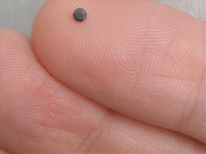 Black Diamond Round Cut African 2mm Micro Sized