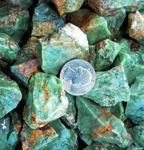 Load image into Gallery viewer, Chrysoprase Rough Facet Brazil Natural 3000 Carats Bulk Lot
