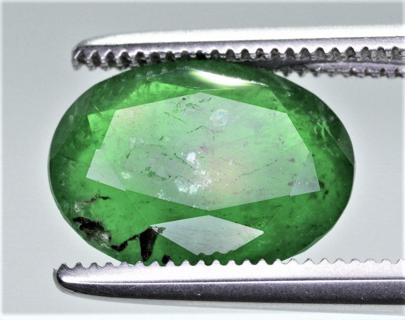 Emerald Oval Cut GIA Certified .73 Carat Pakistan Swat Gem