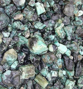 Emerald Rough Cut Muzo Colombia Natural Beryl 500 Carats Bulk Lot