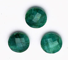 Load image into Gallery viewer, Emerald Round Cut 10mm Cloudy Pakistan Swat Gem 4 Carat Stone
