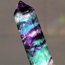 Cargar imagen en el visor de la galería, Fluorite Crystal Obelisk Gem Single Terminated Healing Wand
