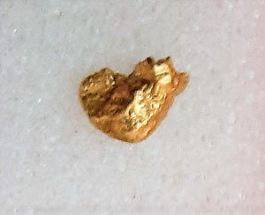 Alaskan Gold Nugget Genuine Yukon Small 22k .1g Fine